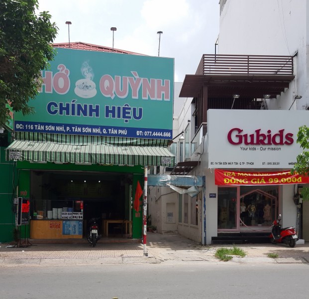 Quán phở Quỳnh chính hiệu - Quận Tân Phú, 116 Tân Sơn Nhì, Phường Tân Sơn Nhì, Quận Tân Phú, Thành phố Hồ Chí Minh